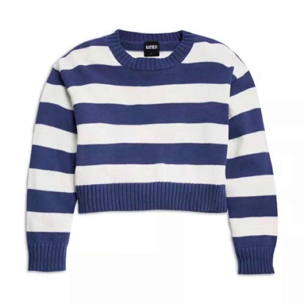 KatieJNYC Girls' Megan Striped Sweater